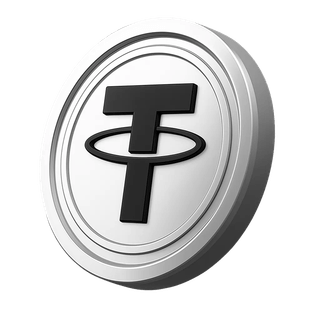 Jeton Tether USDT présenté dans la partie du compte réservée aux informations